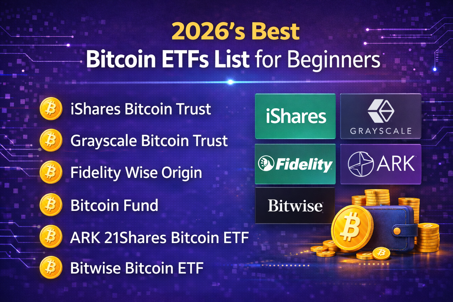 Best Bitcoin ETFs List in 2026
